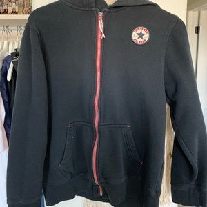 Black Converse Hoodie